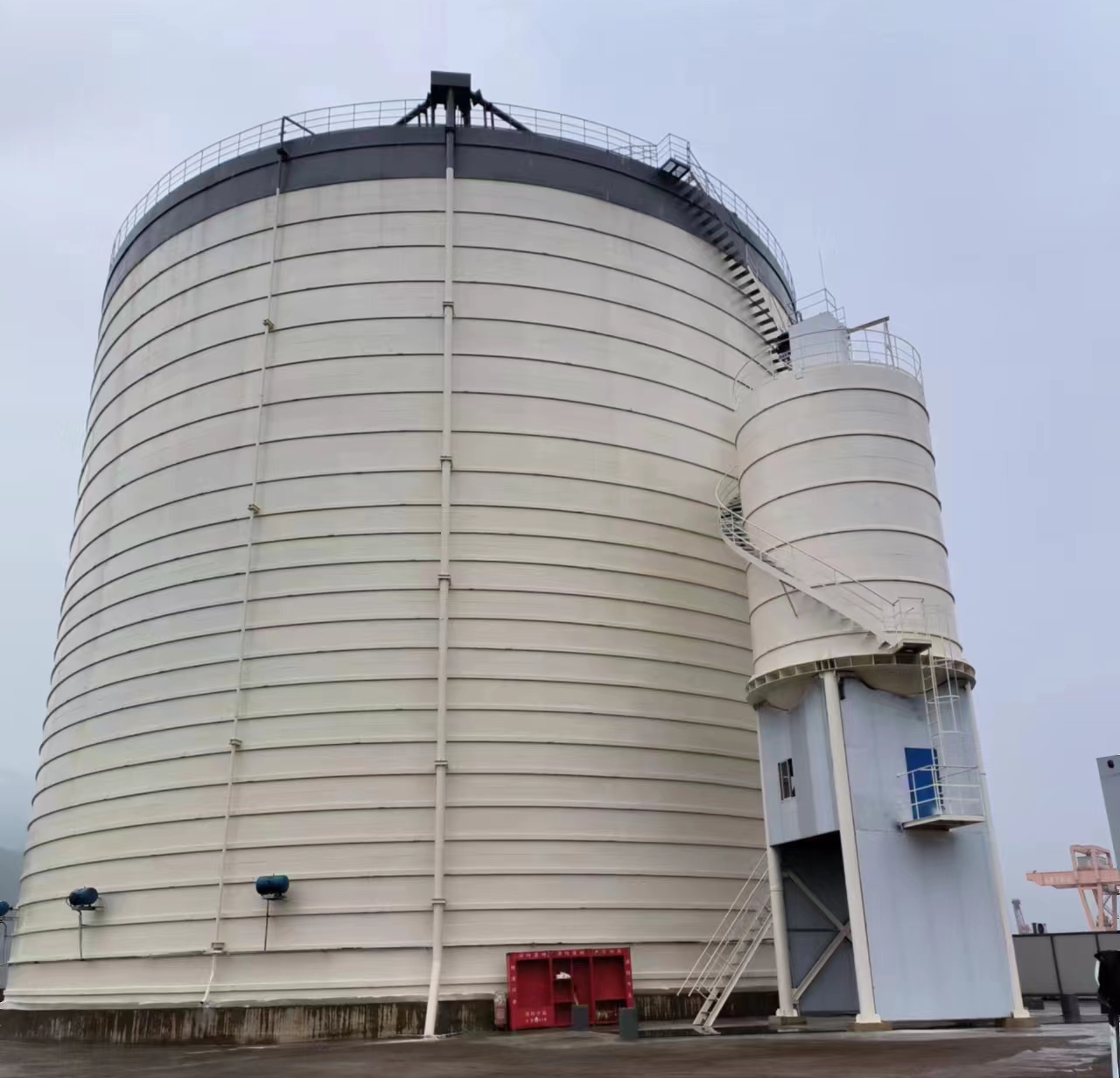 营山10万吨水泥钢板库