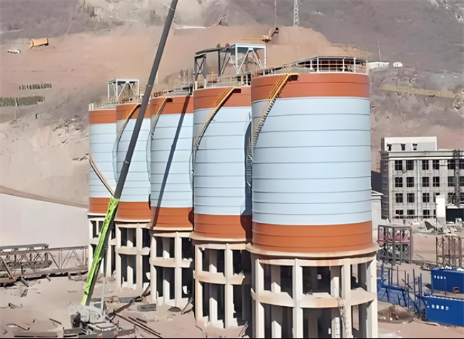 营山高架钢板仓